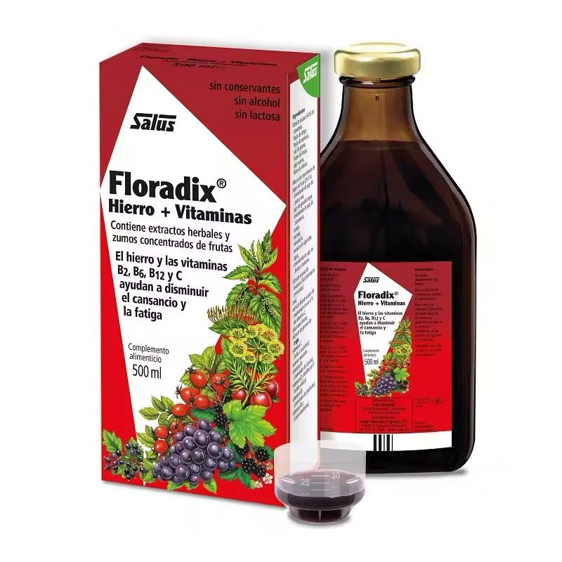 Floradix Hierro Jarabe Salus - 500ml