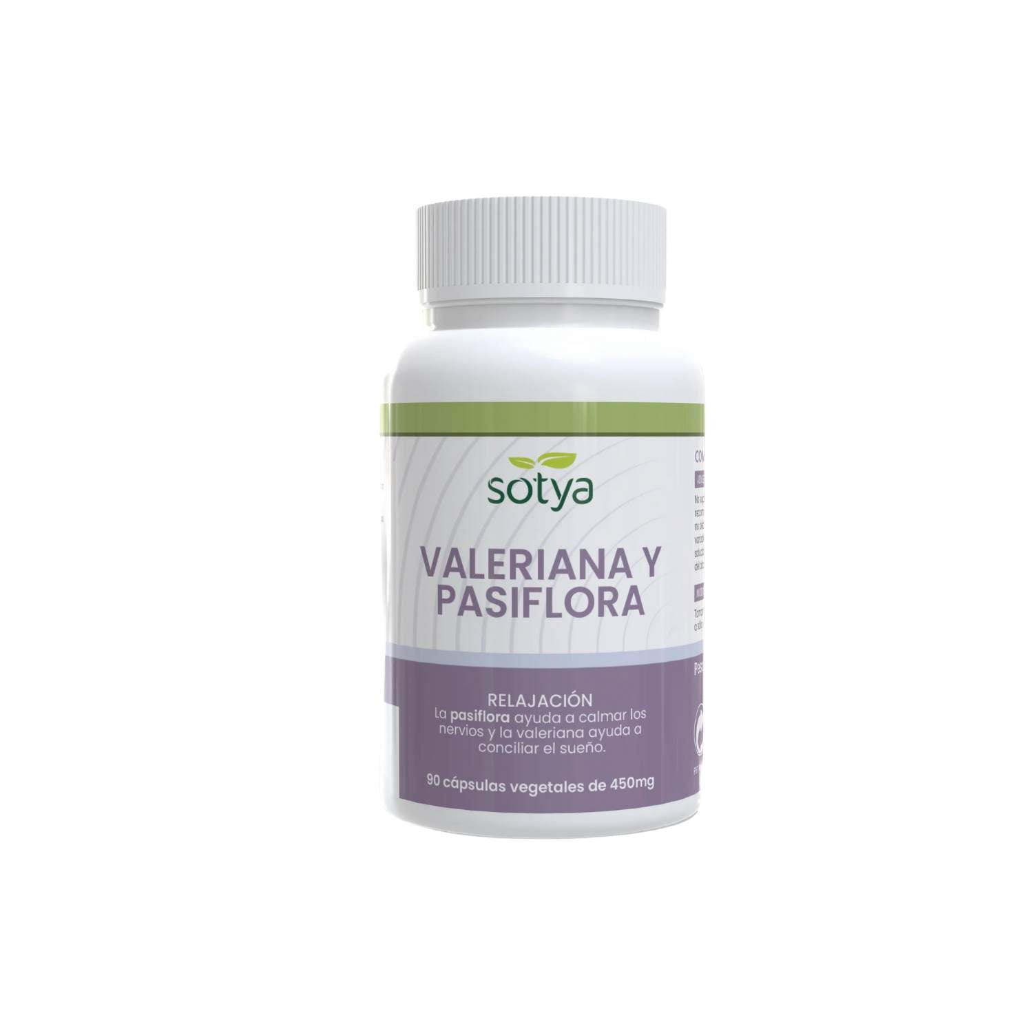Sotya Valeriana y Pasiflora 450mg - 90 cápsulas